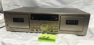 ★ジャンク★　TEAC　ダブルテープデッキ　W-860R