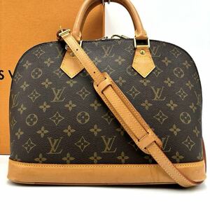 LOUIS VUITTON ルイヴィトン 2WAY アルマ ハンドバッグ ショルダーバッグ モノグラム メンズ レディース 通勤通学 