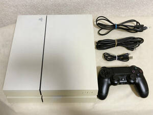 【ジャンク】破損あり SONY PS4 500GB CUH-1200A ホワイト Playstation