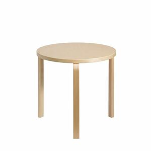 未使用正規品♪artek 90B テーブル ナチュラルラッカー アルヴァ・アアルト アルテック ダイニングテーブル 北欧 家具 未組立