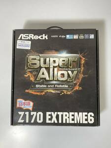 ASRock Z170 マザーボード Z170 EXTREME6 ジャンク アスロック 付属品多数 IOパネルあり