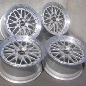 貴重 仕上げ済み BBS LM 9J+35 LMP079 クラウン アリスト セルシオ マークX S14 S15 R32 R33 R34 S15 JZX100 GT-R TE37 RS RG-R CE28 VS-KFの画像1