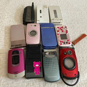 e405-60 Junk mobile Kei Taiga lake- together au KDDI that time thing retro camera attaching mobile WIN G'zOne folding mobile 