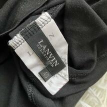 LANVIN ランバン 黒 デザインチュニック 40サイズ Lサイズ Tシャツ_画像8