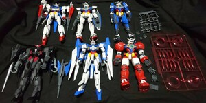 ガンプラ ジャンク現状大量破損欠品あります。MG AGEなどパーツ取りに 組立済 完成品 バンダイ パーツ取り 組済 現状品