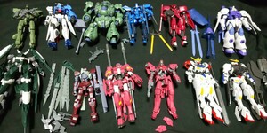 ガンプラ ジャンク現状品欠品あります。鉄血のオルフェンズなどプラモデル 完成品 組立済 部品取り HG 組立済み バンダイ 