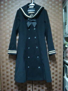 ino cent world Innocent World sailor coat One-piece black M Lolita Gothic and Lolita 