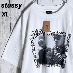 【新品】【両面プリント】ステューシー Tシャツ XL ホワイト