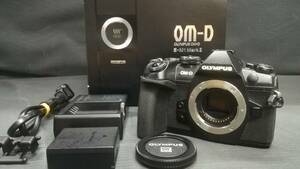 【動作品♪】OLYMPUS オリンパス OM-D E-M1 Mark Ⅱ ボディ 2037万画素 ミラーレス 一眼 カメラ