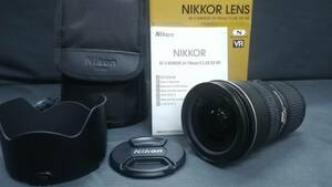 【良品♪】Nikon/ニコン AF-S NIKKOR 24-70mm f/2.8E ED VR 標準ズーム レンズ/動作品