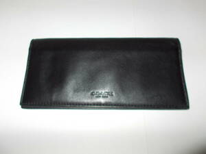 ●COACH/コーチ【長財布】カーフ レザー(calf leather)黒●