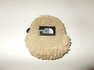 ●THE NORTH FACE/ザ ノース フェイス【モコモコポーチ・小銭入れ】FLEECE POUCH　ベージュ●