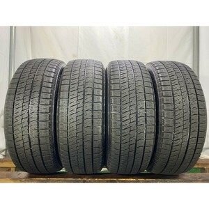 8分山 ブリヂストン BLIZZAK VRX2 215/60R16 95Q 4本/札幌市手渡し可/中古スタッドレスタイヤ(冬タイヤ) ヴェゼル C1_97