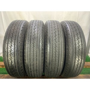 8～9分山 ブリヂストン ECOPIA R710 145/80R12 80/78N LT 4本/札幌市手渡し可/中古オンロードタイヤ(夏タイヤ) 軽トラ A1_45