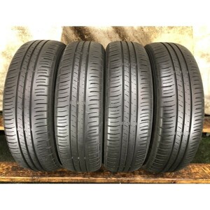 2020年製 6～7分山 ダンロップ ENASAVE EC300+ 165/60R15 77H 4本/札幌市手渡し可/中古オンロードタイヤ(夏タイヤ) ハスラー E2_53