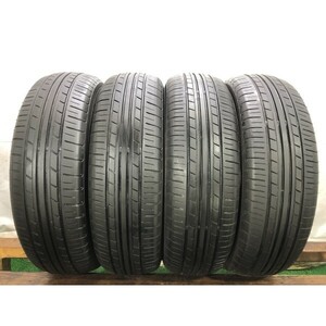 2021年製 7～8分山 ヨコハマ ECOS ES31 155/65R14 75S 4本/札幌市手渡し可/中古オンロードタイヤ(夏タイヤ) N-BOX A1_48