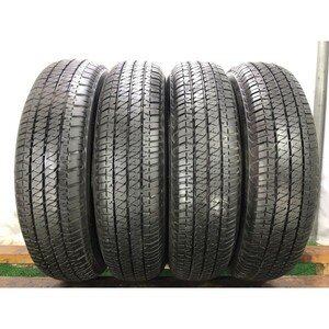 2021年製 9分山 ブリヂストン DUELER H/T 684Ⅱ 175/80R16 91S 4本/札幌市手渡し可/中古オンロードタイヤ(夏タイヤ) ジムニー F_Q_78