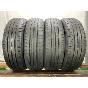 2022年製 溝有り ダンロップ ENASAVE EC300+ 165/55R15 75V 4本/札幌市手渡し可/中古オンロードタイヤ(夏タイヤ) デイズ B2_Q_55