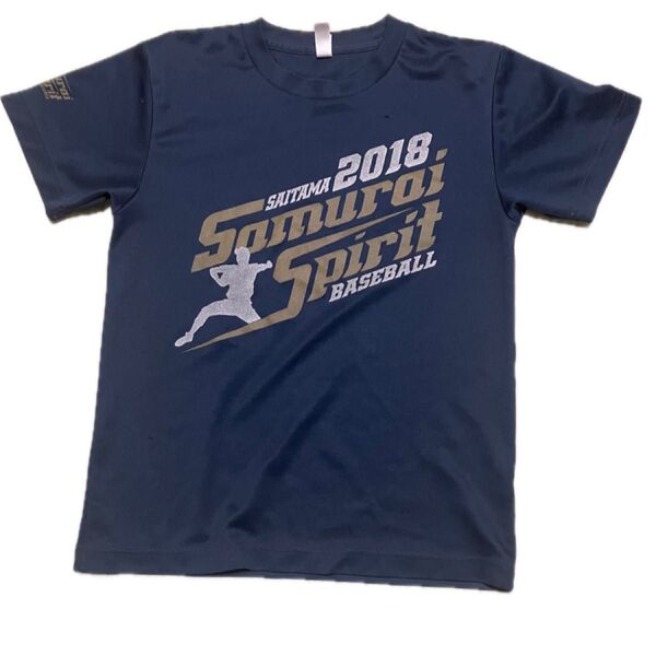グリマー メッシュTシャツ SSサイズ 150〜160サイズ ネイビー 野球 埼玉