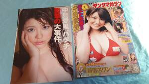 【切抜】中島愛里　ヤングマガジン　2010年39号　※表紙に傷あります。