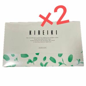 KIREIKI キレイキ マウスウォッシュ 携帯用 30包×2箱　オーラルケア