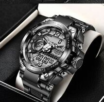 ■未使用-新品■デザインデジタル腕時計！ブラック スポーツ カシオ CASIO 機械式 防水 海外モデル クロノグラフ G-SHOCK PROTREK5_画像1