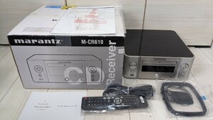 marantz/マランツ ネットワーク CDレシーバー M-CR610 プレーヤー オーディオ機器 CD RECEIVER ジャンク