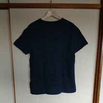 美品！RRL ダブルアールエル ラルフ・ローレン インディゴポケット Tシャツ RALPH LAUREN rrl ヴィンテージタイプTシャツ_画像3