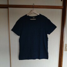 美品！RRL ダブルアールエル ラルフ・ローレン インディゴポケット Tシャツ RALPH LAUREN rrl ヴィンテージタイプTシャツ_画像2