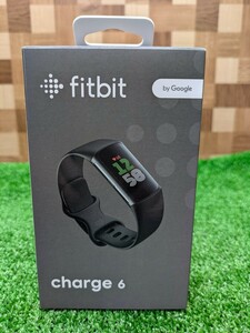 Google Fitbit Charge6 ブラック スマートウォッチ フィットビット 新品 未使用品 未開封品 1スタ 送料無料