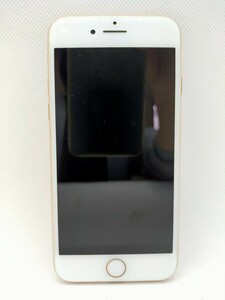 【SIMフリー/iPhone 8/64GB/MQ7A2J/A/ゴールド/判定◯/SIMロック解除済/Apple/アップル/UQ mobile/UQモバイル/美品/動作品/浦R】