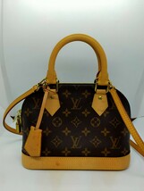 【ICチップ搭載/美品/LOUIS VUITTON/ルイヴィトン/アルマBB/モノグラム/2way/ハンドバッグ/レザー/浦R】_画像1