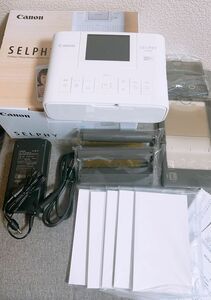 中古美品　Canon SELPHY インク　用紙　キャノン　CP1300 写真　プリンター　