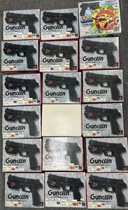 【ジャンク】ナムコ　ガンコン　PlayStation用銃型コントローラ　PS1箱あり18箱（内一箱未使用）大量まとめ売り