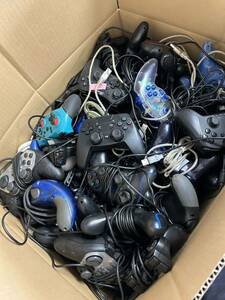 【ジャンク】PS PS2 PS3etc.ゲームコントローラー（社外）100個大量まとめ売り互換