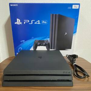 SONY PlayStation 4 Pro 本体 1TB CUH-7000B PS4 プロ ソニー プレイステーション4 ジェットブラック 黒