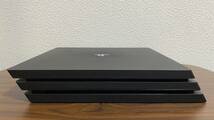 SONY PlayStation 4 Pro 本体 1TB CUH-7000B PS4 プロ ソニー プレイステーション4 ジェットブラック 黒_画像4