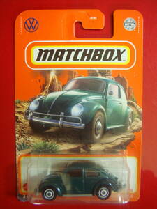 MATCHBOX　＊1962 フォルクスワーゲン　ビートル　緑＊【レアミニカー】