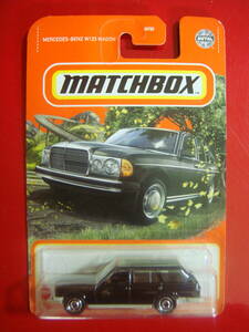 MATCHBOX Mercedes Benz W123 Wagon black [ rare minicar ]