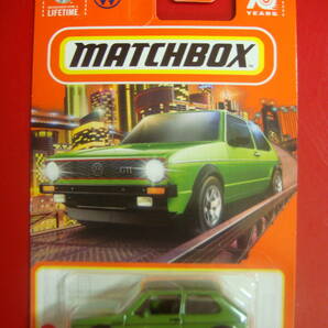 MATCHBOX 1979 フォルクスワーゲン ゴルフ GTI MK1 緑【レアミニカー】の画像1