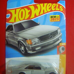 HOTWHEELS '89 メルセデスベンツ 560 SEC AMG 銀【レアミニカー】の画像1