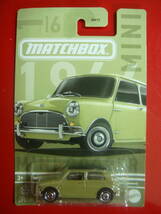 MATCHBOX　1964　オースティン　ミニクーパー　緑【レアミニカー】_画像1