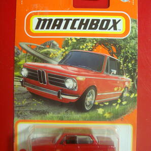 MATCHBOX 1969 BMW 2002 赤【レアミニカー】の画像1