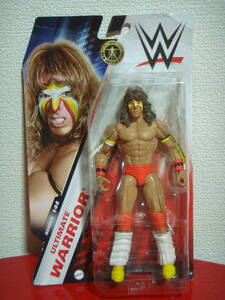 WWE * Ultimate * Warrior orange *[ rare Professional Wrestling figure ]