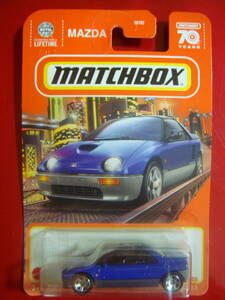 MATCHBOX 1992 Mazda Autozam AZ-1 синий [ редкость миникар ]