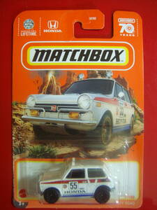 MATCHBOX　1970　ホンダ　N600　オフロード　白【レアミニカー】