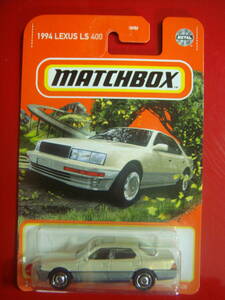 MATCHBOX　1994　レクサス　LS400　金【レアミニカー】