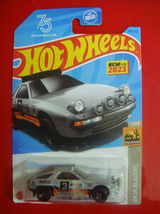 HOTWHEELS　ポルシェ　928S　サファリ　銀【レアミニカー】