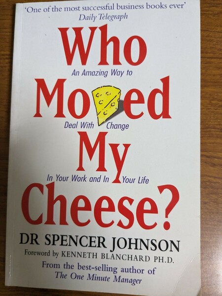 【値下げ！一点限定早い者勝ち！送料無料】洋書『Who Moved My Cheese？』
