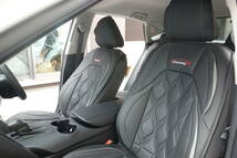 使用わずか!トヨタ 80系ハリアー HARRIER 用 革調シートカバー FASHION JUSHI Seat Cover Xinmeng DE 中古 _画像6